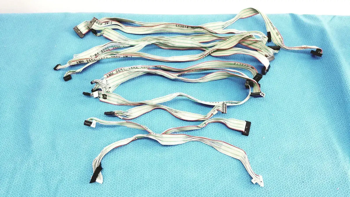 Generic AWM Ribbon Cable Set Flat Multi-Pin IDC Connector Ribbon Cable Assembly, second-hand product photo 1