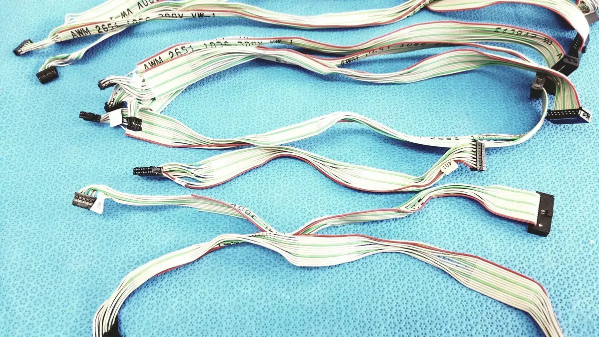 Generic AWM Ribbon Cable Set Flat Multi-Pin IDC Connector Ribbon Cable Assembly, second-hand product photo 3