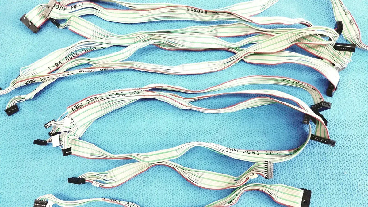 Generic AWM Ribbon Cable Set Flat Multi-Pin IDC Connector Ribbon Cable Assembly, second-hand product photo 4