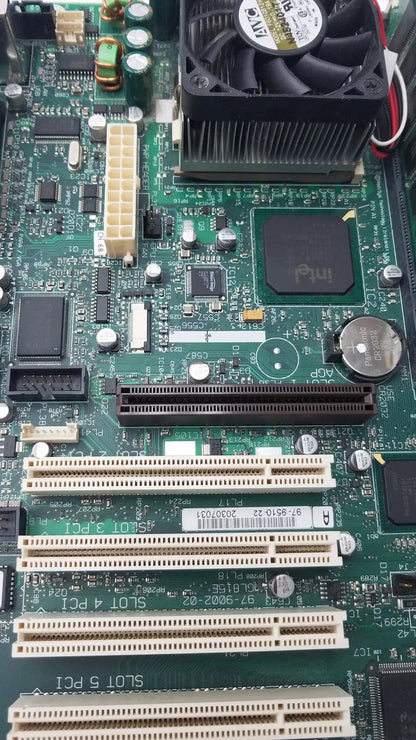 Axiomtek SBC 1000 With Intel 815 Chipset & MT16LSDT3264AG-12EE1 Single Board Computer, second-hand product photo 10