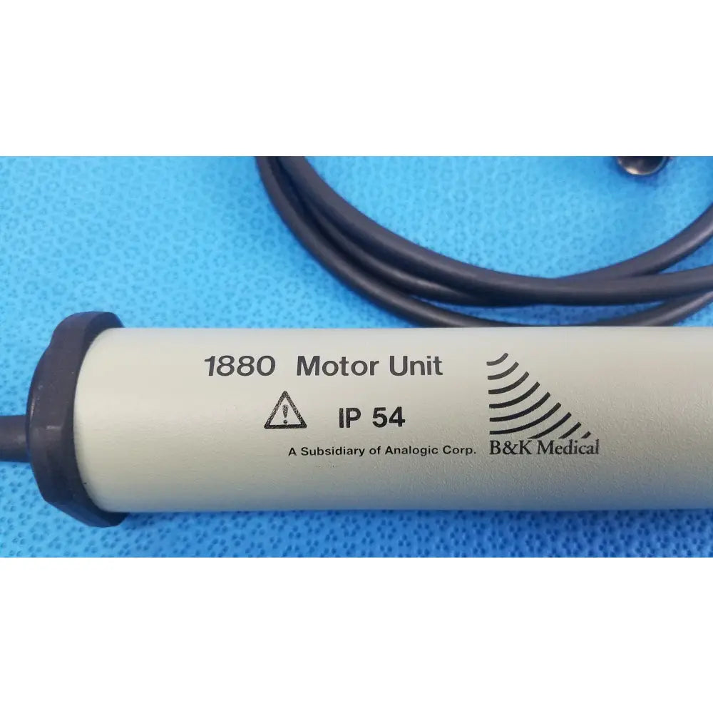 B&K Medical 1880 Motor Unit Ultrasound Drive Cable With Case - Ultrasound motor unit drive cable