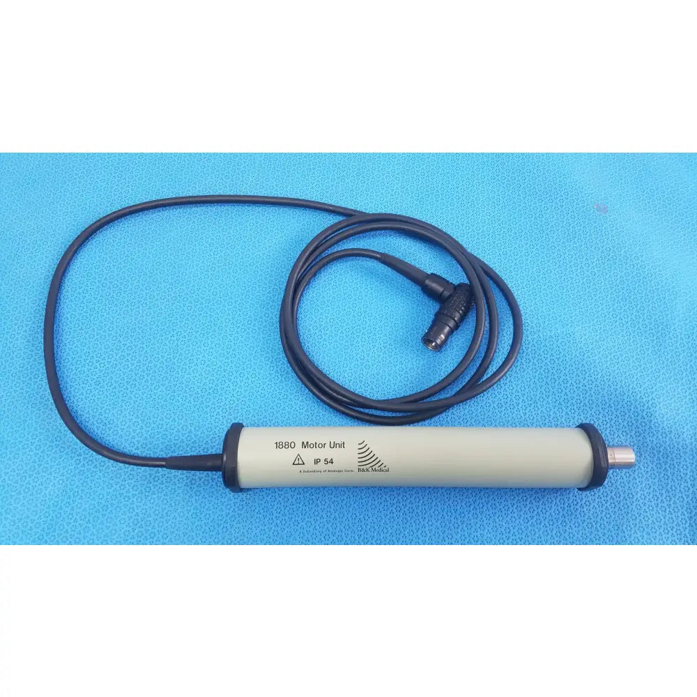 B&K Medical 1880 Motor Unit Ultrasound Drive Cable With Case - Ultrasound motor unit drive cable