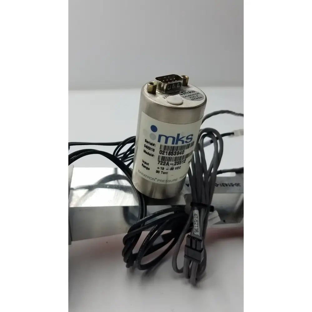 Baratron Pressure Transducer MKS 722A-25512 With Norgren Valve 6X1041-2 Pressure Transducer, second-hand product photo 10