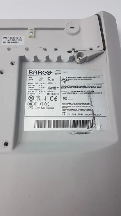 Barco MDSC-1119 19" HD LED Medical Surgical Display Monitor Medical Surgical Display Monitor, second-hand product photo 11
