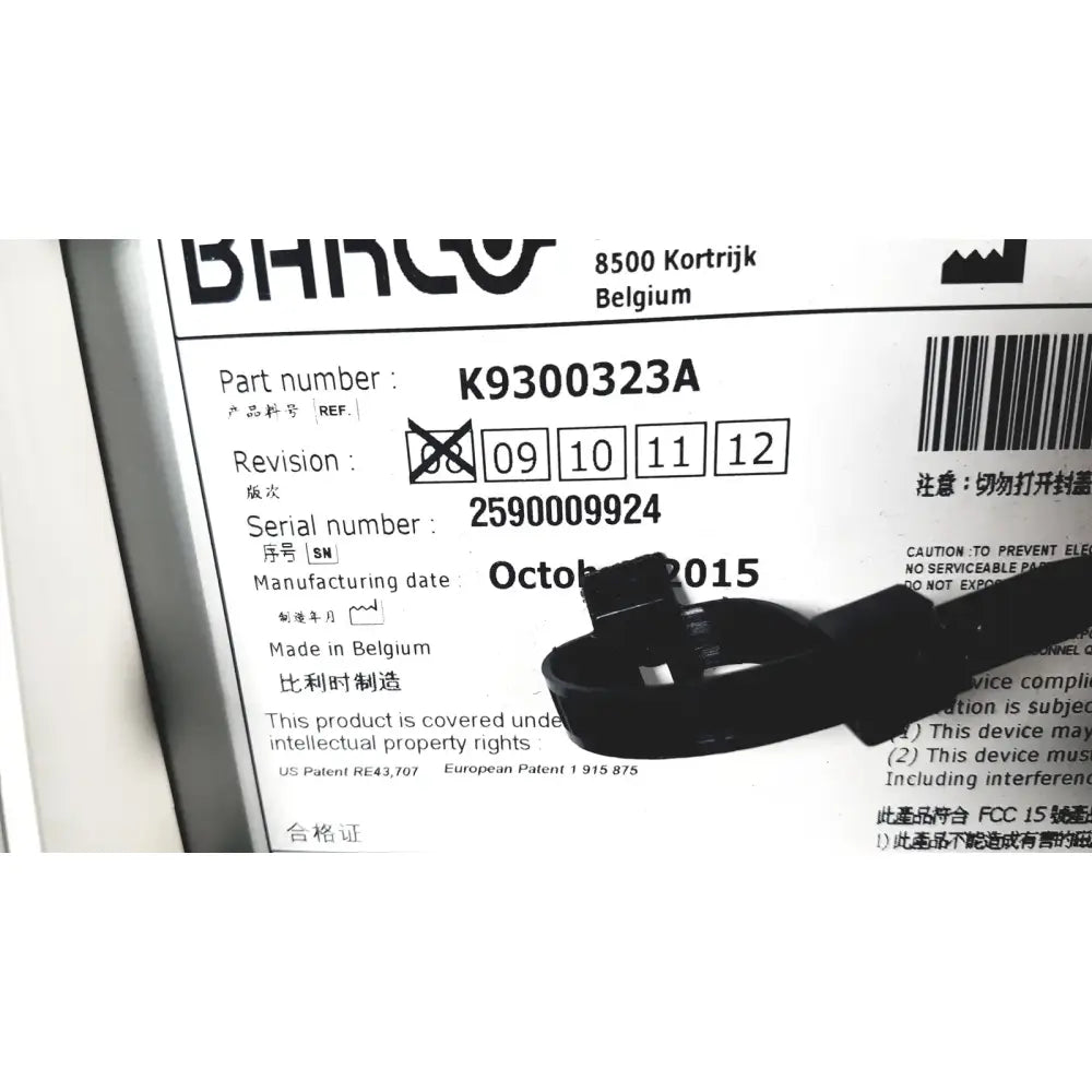 Barco Nio MDNC 3321 3MP 21" Color General Radiology Display (K9300323A) Radiology Display, as-is (for parts) product photo 5