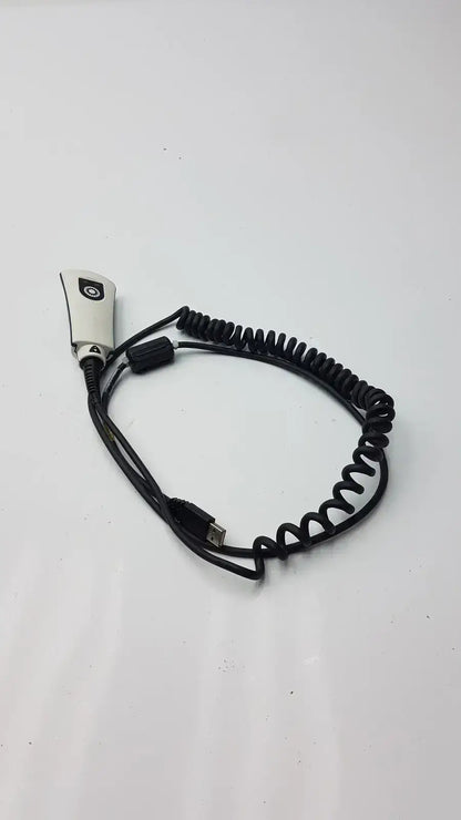 Generic Barcode Scanner with Coiled USB Cord High Performance Medical Barcode Scanner, second-hand product photo 1