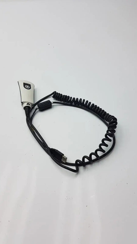 Generic Barcode Scanner with Coiled USB Cord High Performance Medical Barcode Scanner, second-hand product photo 1