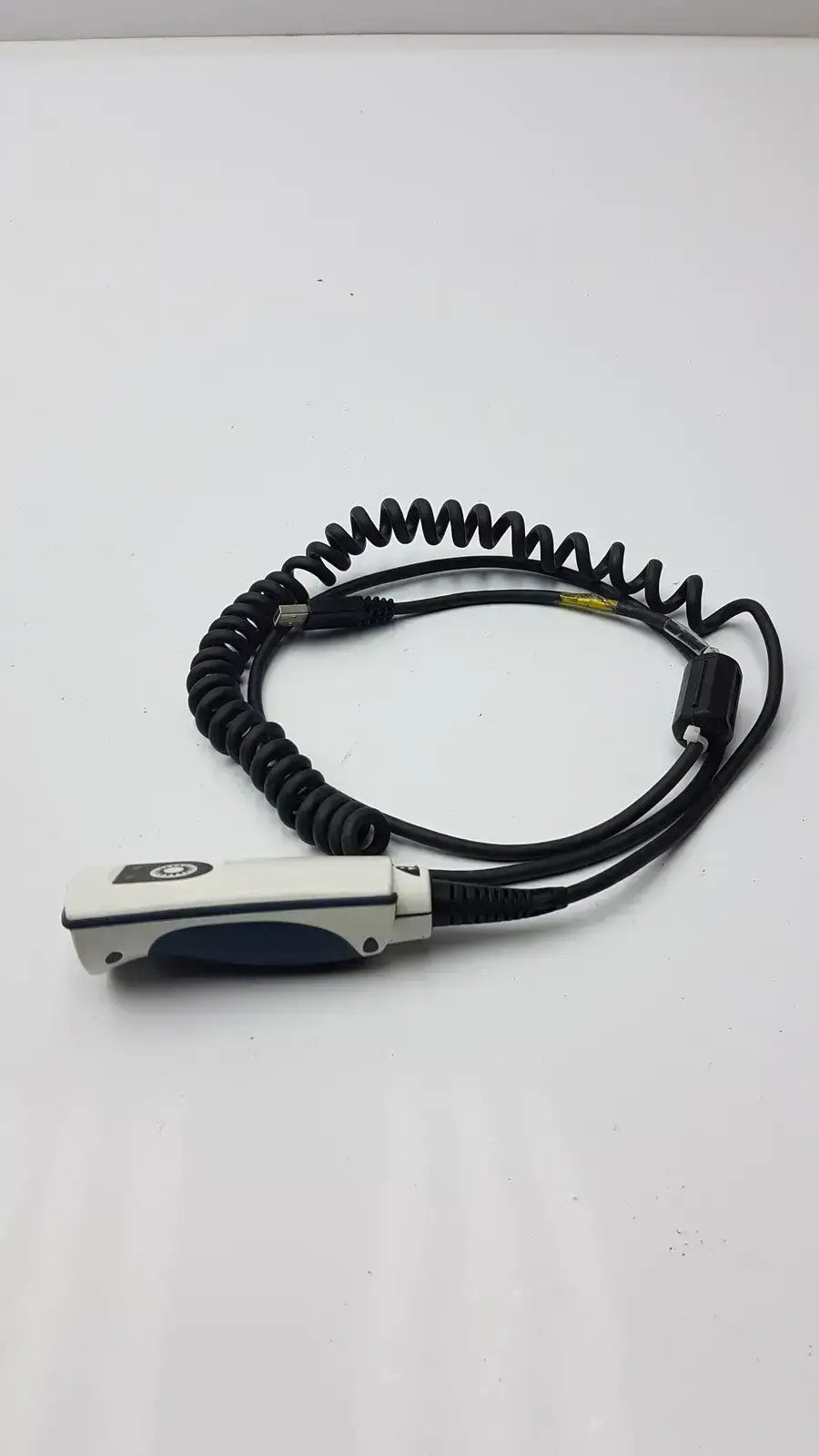 Generic Barcode Scanner with Coiled USB Cord High Performance Medical Barcode Scanner, second-hand product photo 2