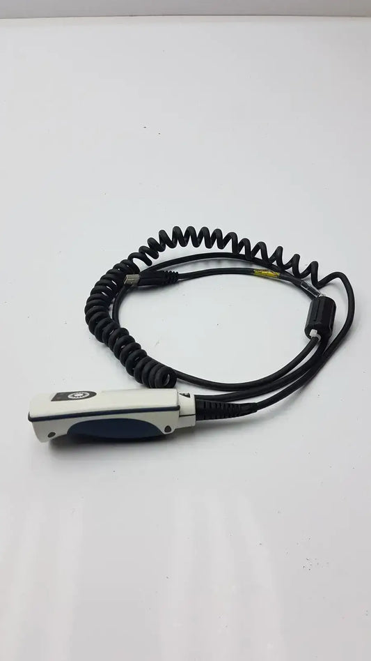 Generic Barcode Scanner with Coiled USB Cord High Performance Medical Barcode Scanner, second-hand product photo 2