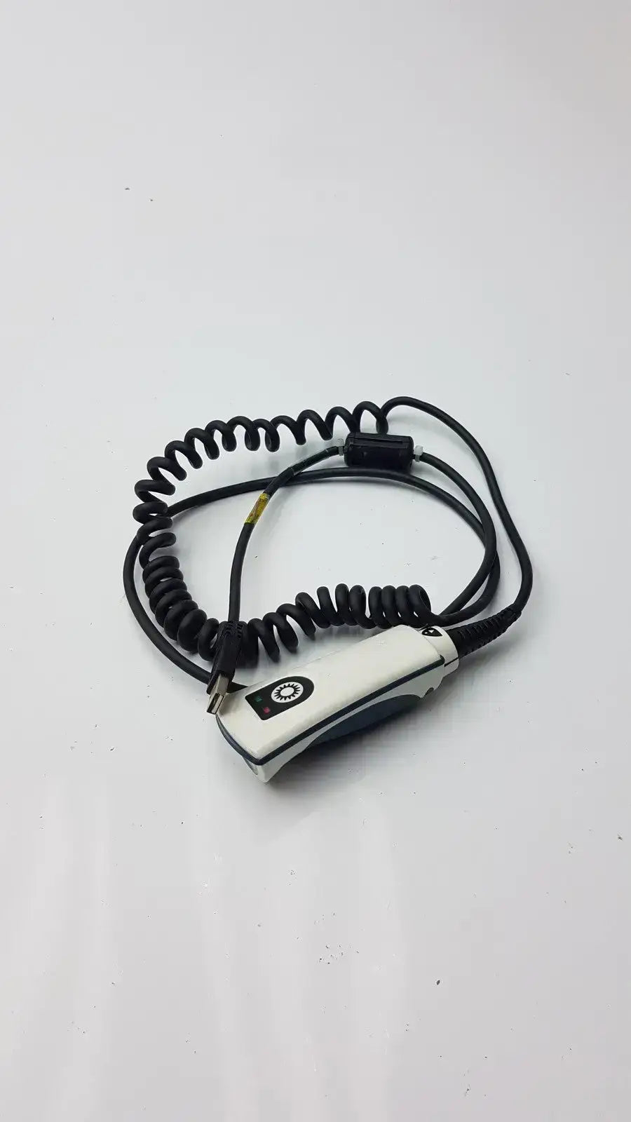 Generic Barcode Scanner with Coiled USB Cord High Performance Medical Barcode Scanner, second-hand product photo 11