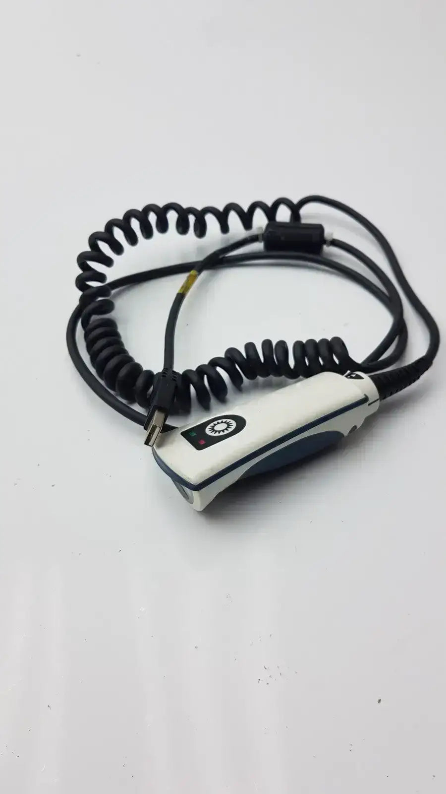 Generic Barcode Scanner with Coiled USB Cord High Performance Medical Barcode Scanner, second-hand product photo 10