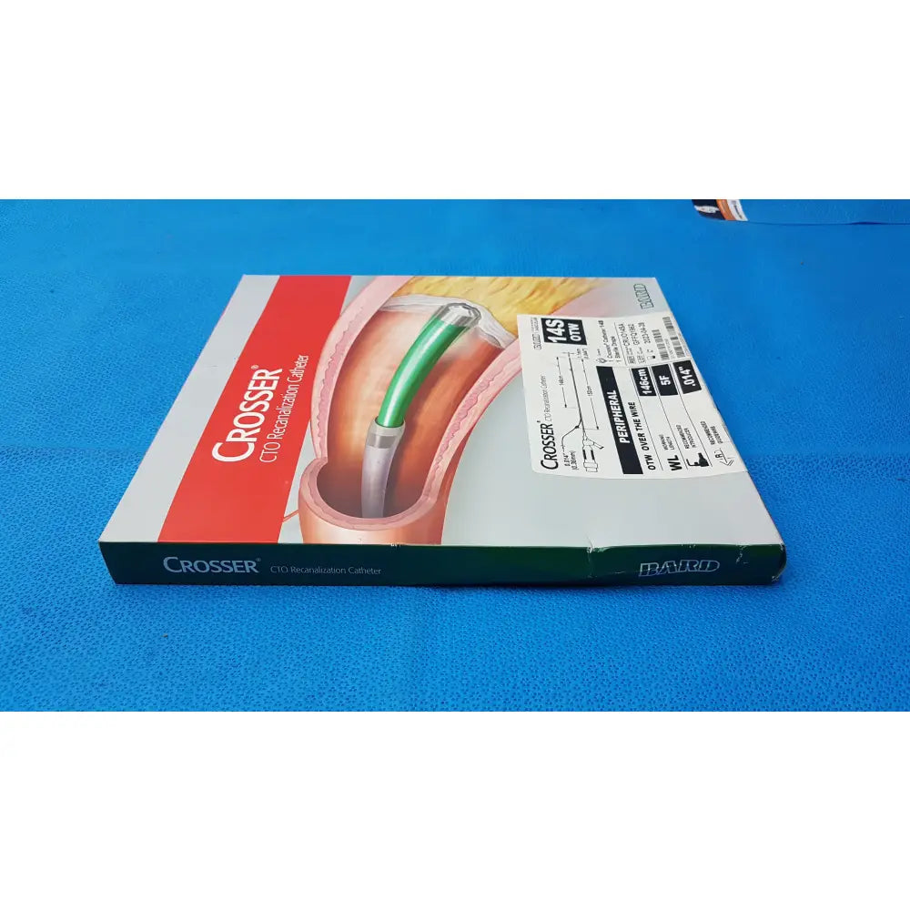 Bard 14S OTW Crosser CTO Recanalization Catheter Ref CRUO14SA - Interventional Catheter