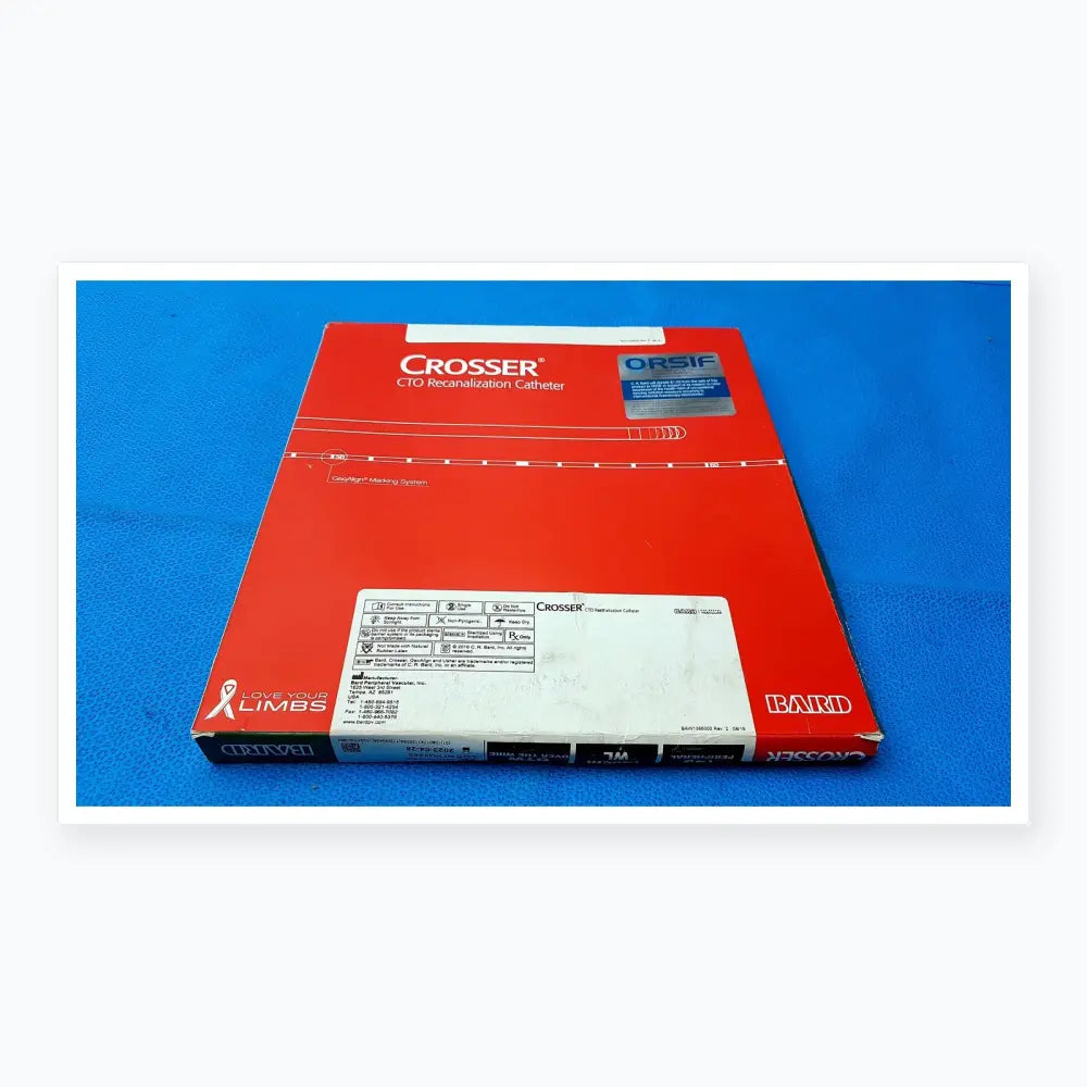 Bard 14S OTW Crosser CTO Recanalization Catheter Ref CRUO14SA