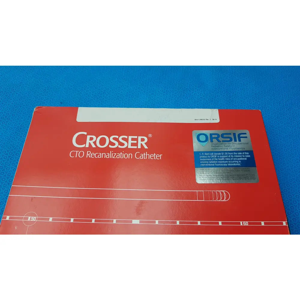 Bard 14S OTW Crosser CTO Recanalization Catheter Ref CRUO14SA - Interventional Catheter