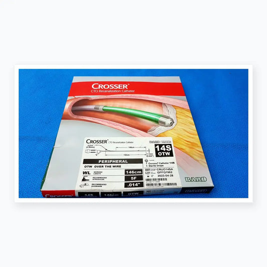 Bard 14S OTW Crosser CTO Recanalization Catheter Ref CRUO14SA