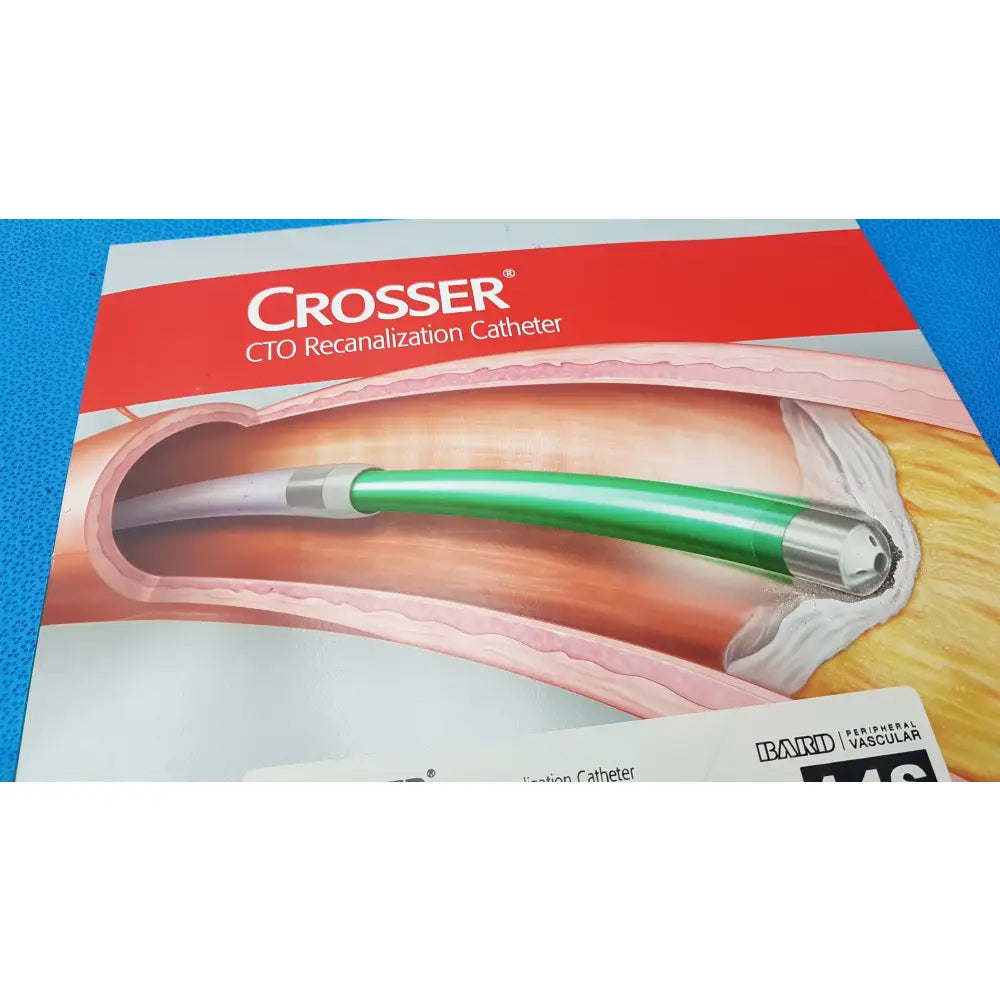 Bard 14S OTW Crosser CTO Recanalization Catheter Ref CRUO14SA - Interventional Catheter