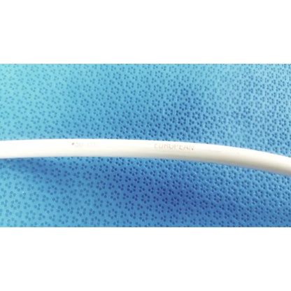 White plastic cable of bard 21fr maloney tapered tungsten-filled esophageal bougie with 304 european print in red