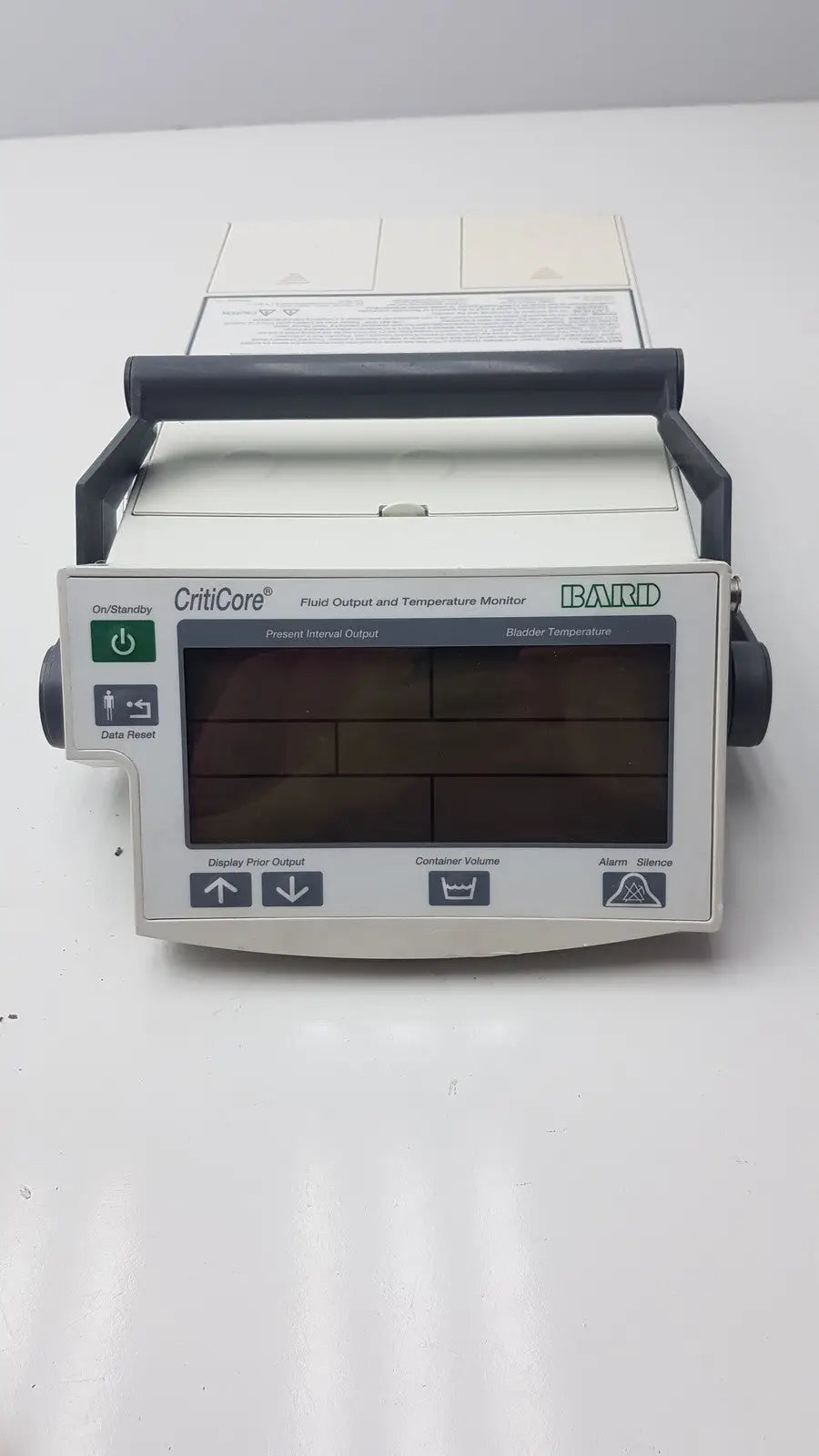 BARD CritiCore Fluid Output and Temperature Monitor Model 000002N Fluid Output and Temperature Monitor, second-hand product photo 1