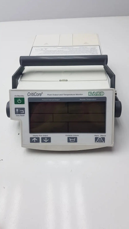 BARD CritiCore Fluid Output and Temperature Monitor Model 000002N Fluid Output and Temperature Monitor, second-hand product photo 1