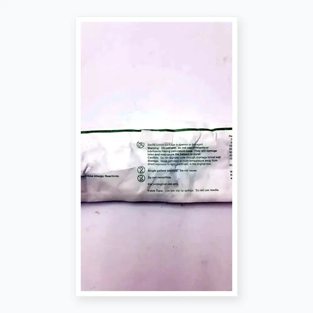 Bard Ref 0166L24, 24FR 30cc Foley Catheter, new product photo 4