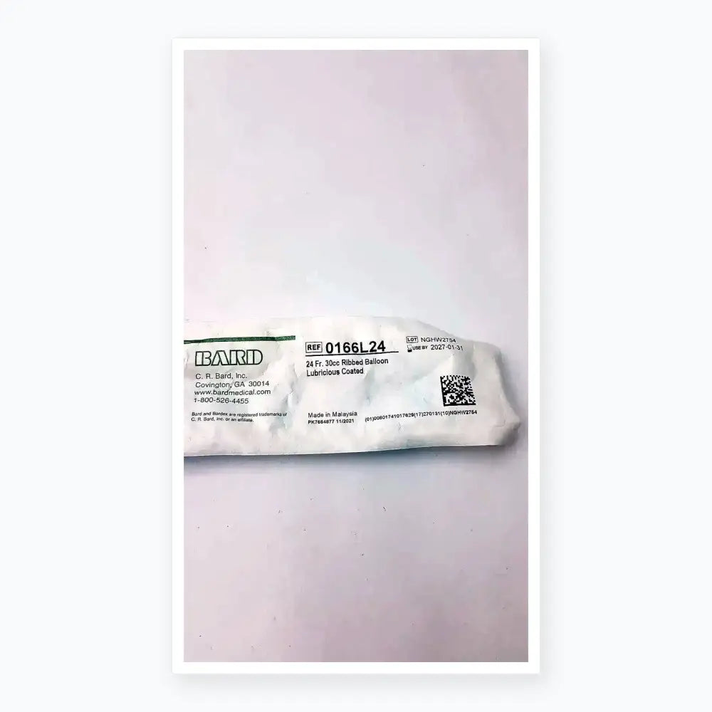 Bard Ref 0166L24, 24FR 30cc Foley Catheter, new product photo 1
