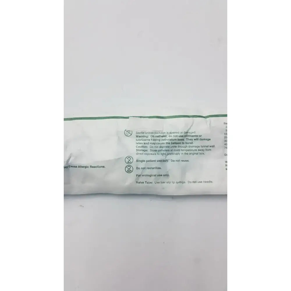 Bard Ref 0166L24, 24FR 30cc Foley Catheter, new product photo 4
