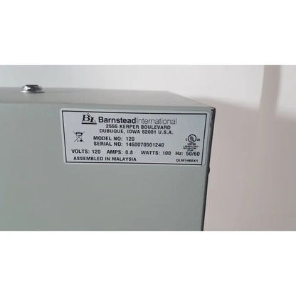 Barnstead/Lab-Line Model 120 Compact Benchtop Incubator Laboratory Incubator, second-hand product photo 6