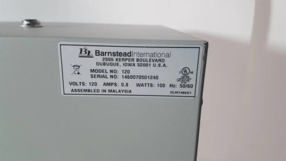 Barnstead/Lab-Line Model 120 Compact Benchtop Incubator Laboratory Incubator, second-hand product photo 6