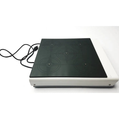 Black magnetic induction cooktop with white base and black power cord for barnstead thermolyne s45725 cellgro stirrer