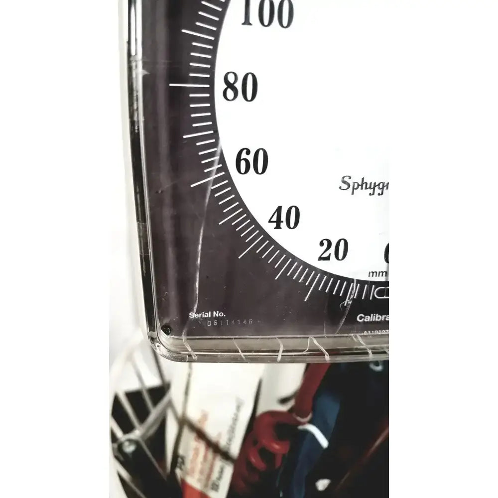 Baum Baumanometer Roll By Aneroid Sphygmomanometer Mobile Blood Pressure Unit Aneroid Sphygmomanometer, second-hand product photo 6