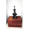 Bausch & Lomb Optical Co. Microscope in Wood Eimer