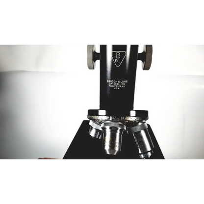 Bausch & Lomb Optical Co. Microscope in Wood Eimer Microscope, as-is (for parts) product photo 3