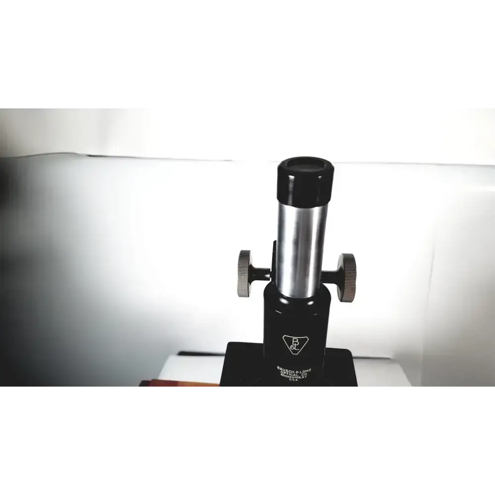 Bausch & Lomb Optical Co. Microscope in Wood Eimer Microscope, as-is (for parts) product photo 4