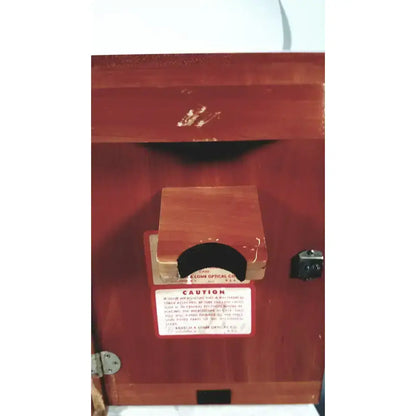 Bausch & Lomb Optical Co. Microscope in Wood Eimer Microscope, as-is (for parts) product photo 15