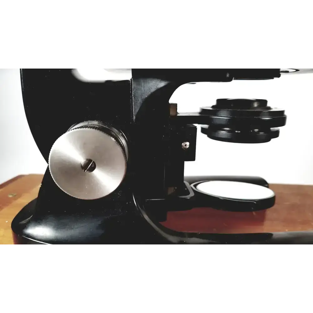 Bausch & Lomb Optical Co. Microscope in Wood Eimer Microscope, as-is (for parts) product photo 9