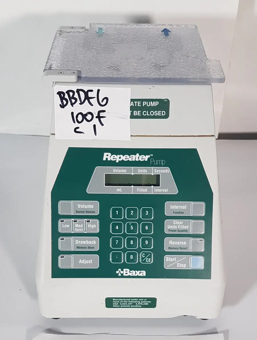 Baxa Repeater Pump Pharmacy Pump, as-is (for parts) product photo 1