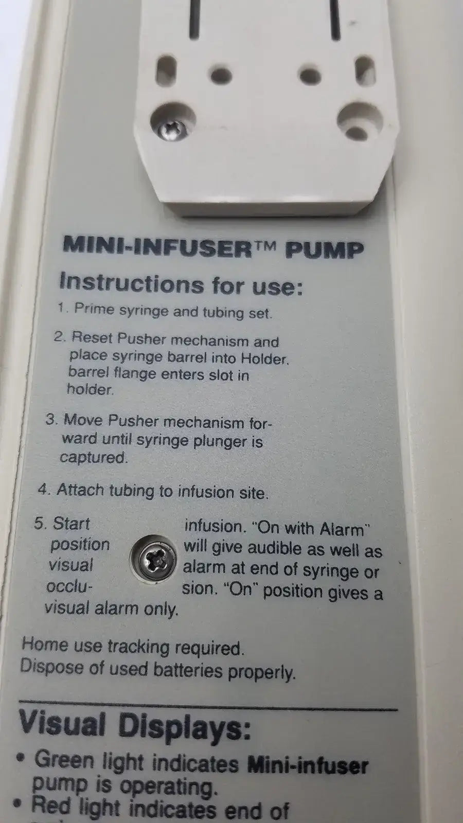 Baxter Mini-Infuser 150XL Infusiion Pump Infusion Pump, second-hand product photo 11
