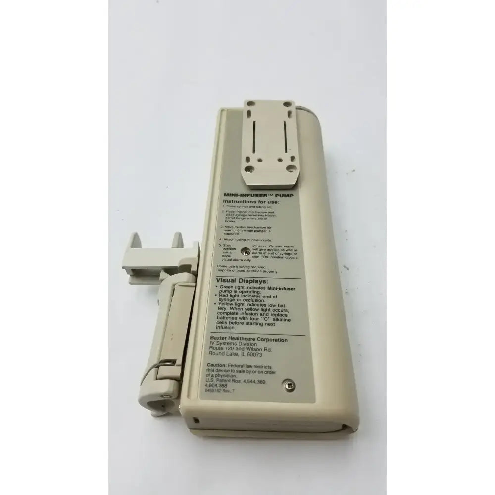 Baxter Mini-Infuser 150XL Infusiion Pump Infusion Pump, second-hand product photo 7