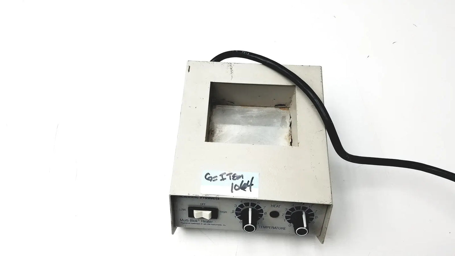 Reuse Medical Baxter Scientific Products Multi-Blok Heater H2025-1A - Tested & Working Other Medical & Lab Equipment, second-hand product photo 1