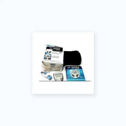Reuse Medical Bayer Contour Next EZ Microlet 2 With Case Glucose Monitors, second-hand product photo 1