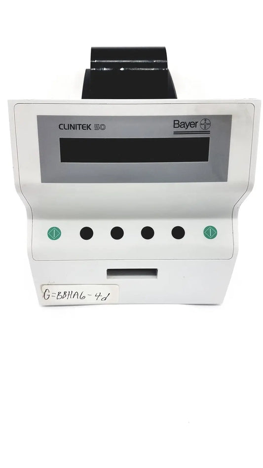 Bayer HealthCare Clinitek 50 Urine Chemistry Analyzer - No Power Adapter/Unteste Urine Chemistry Analyzer, as-is (for parts) product photo 1