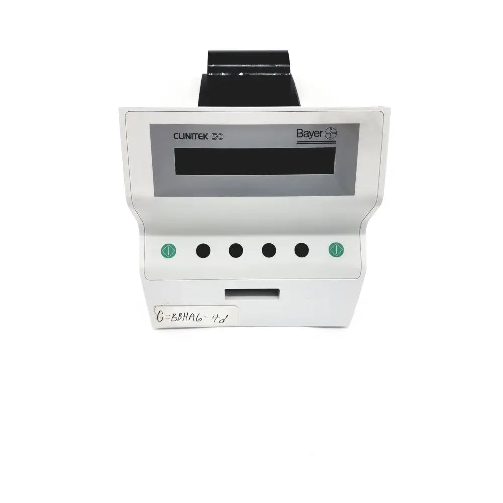 Bayer HealthCare Clinitek 50 Urine Chemistry Analyzer - No Power Adapter/Unteste Urine Chemistry Analyzer, as-is (for parts) product photo 1