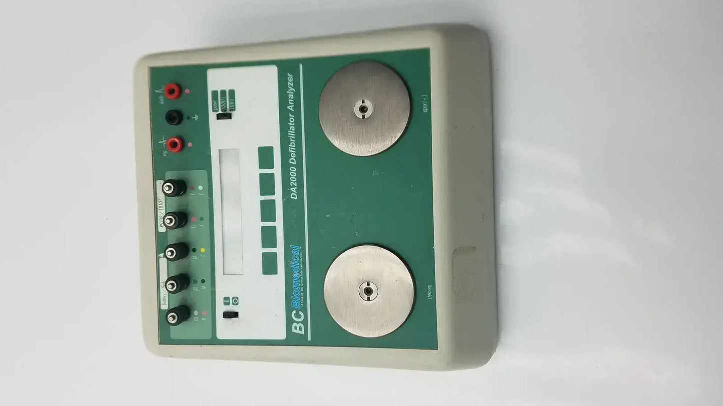 BC Biomedical DA2000 Defibriillator Analyzer Defibrillator Analyzer, second-hand product photo 4