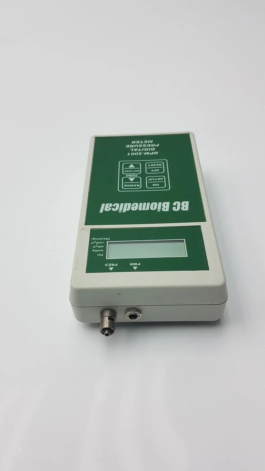 BC Biomedical DPM-2001 Digital Pressure Meter DPM2001 Vacuum Meter Digital Pressure Meter, as-is (for parts) product photo 3
