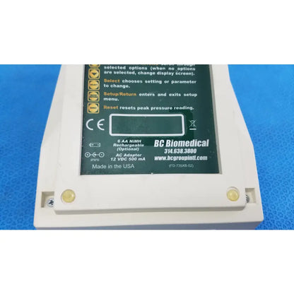 BC Biomedical NIBP-1010 Blood Pressure Simulator Blood Pressure Simulator, as-is (for parts) product photo 10