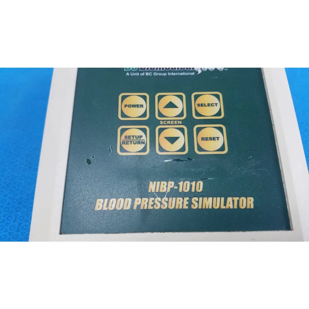 BC Biomedical NIBP-1010 Blood Pressure Simulator Blood Pressure Simulator, as-is (for parts) product photo 3
