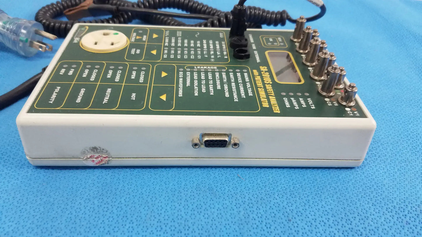 BC Biomedical SA-2010S Safety Analyzer With Patient Simulator and Chassis Cable Safety Analyzer with Patient Simulator, second-hand product photo 8