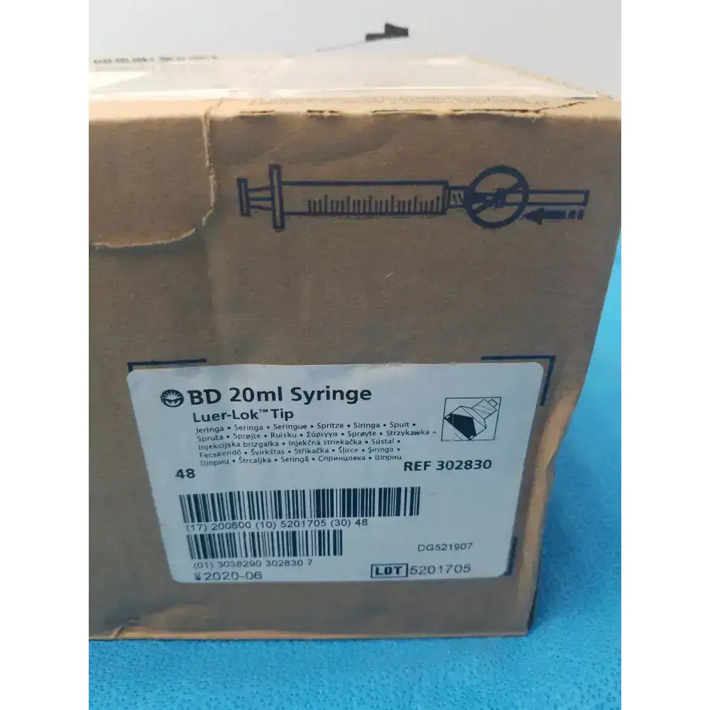 BD 20ml 48 Syrings - REF 302830 Box Syringe, second-hand product photo 3