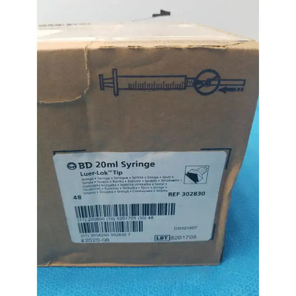 BD 20ml 48 Syrings - REF 302830 Box Syringe, second-hand product photo 3
