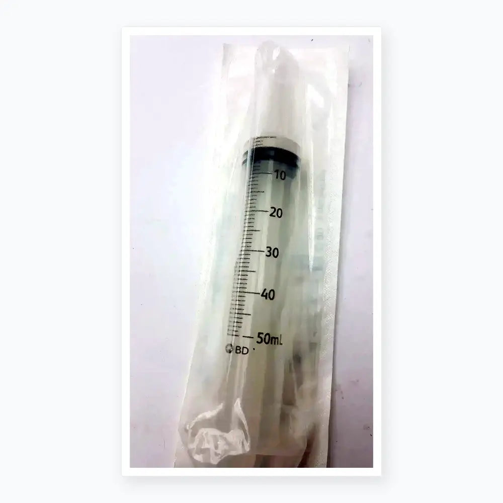 BD 50ml Cattheter Tip Syringe With Cover Cap STERILE Catheter Tip Syringe, second-hand product photo 5